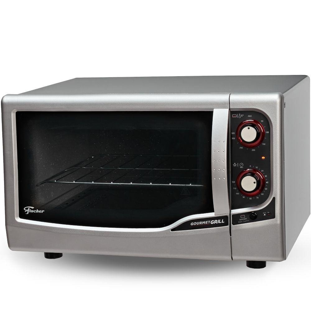 Forno Elétrico De Bancada Fischer Gourmet Grill G Ii Prata Gii 44l 127v ...