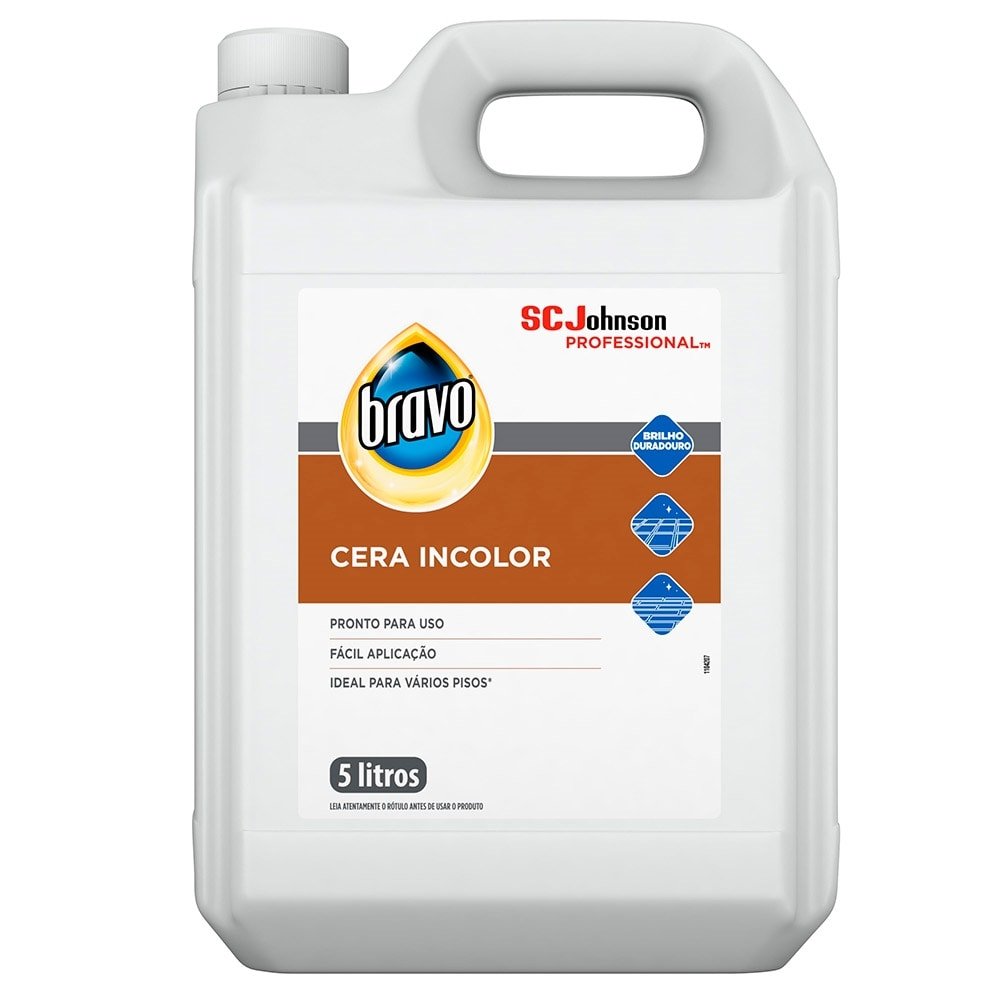 Cera Líquida Bravo Classic Professional Incolor 5L
