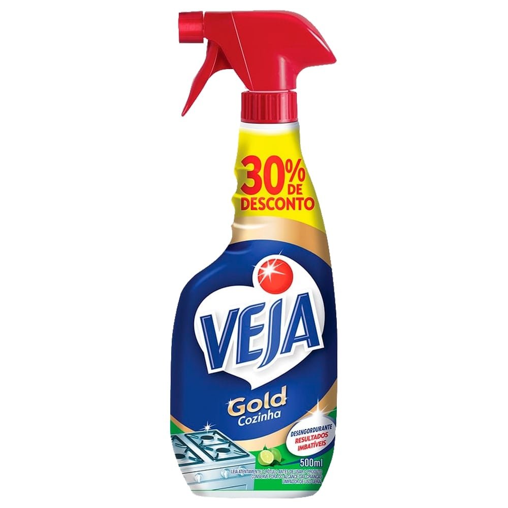 Desengordurante Veja Pulverizador 500ml Embalagem c/ 12 Unidades