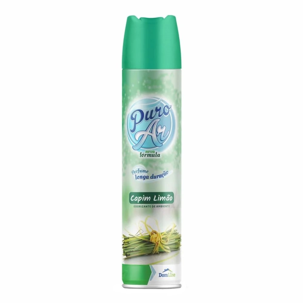 Purificador de Ar Puro Ar Aerossol, Capim Limão, 350ml