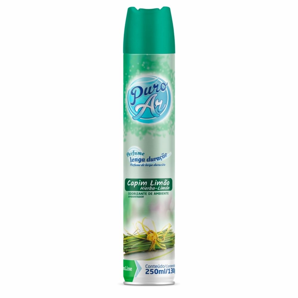 Purificador de Ar Puro Ar Aerossol Capim Limão 250ml