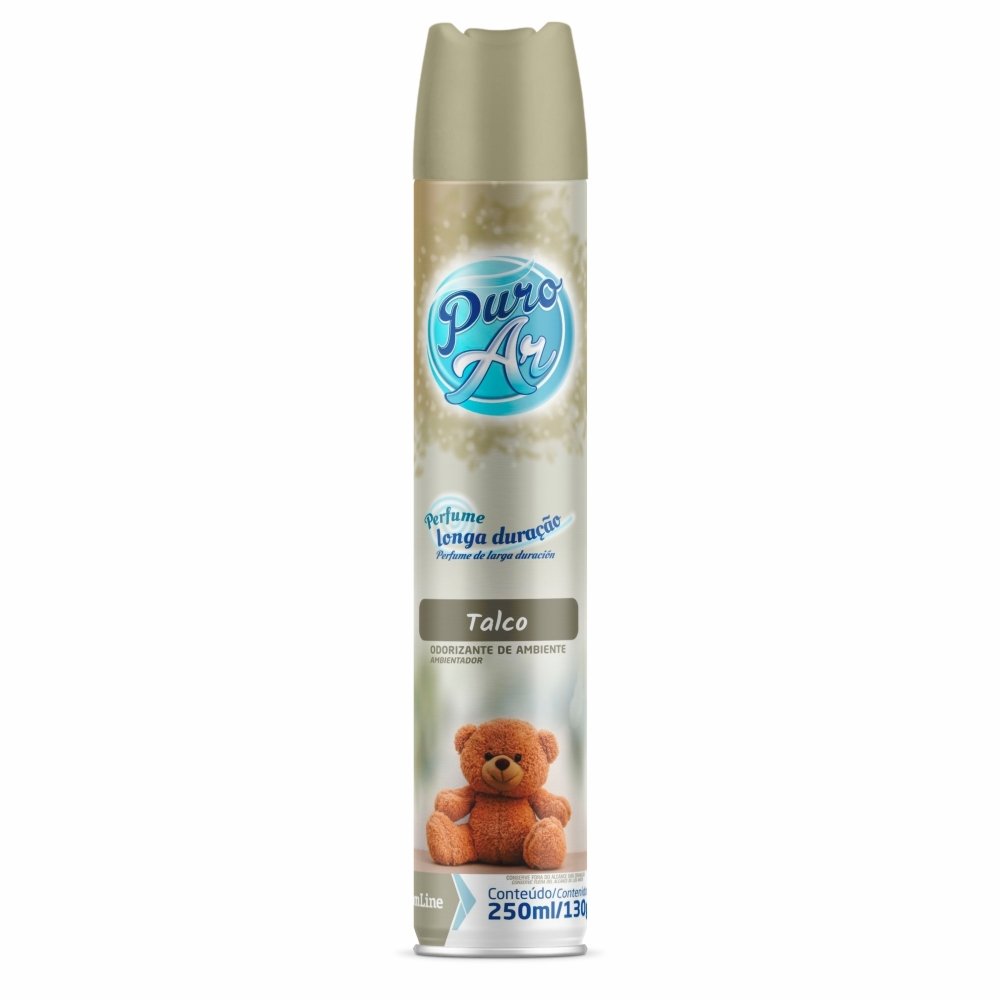 Purificador de Ar Puro Ar Aerossol Talco 250ml