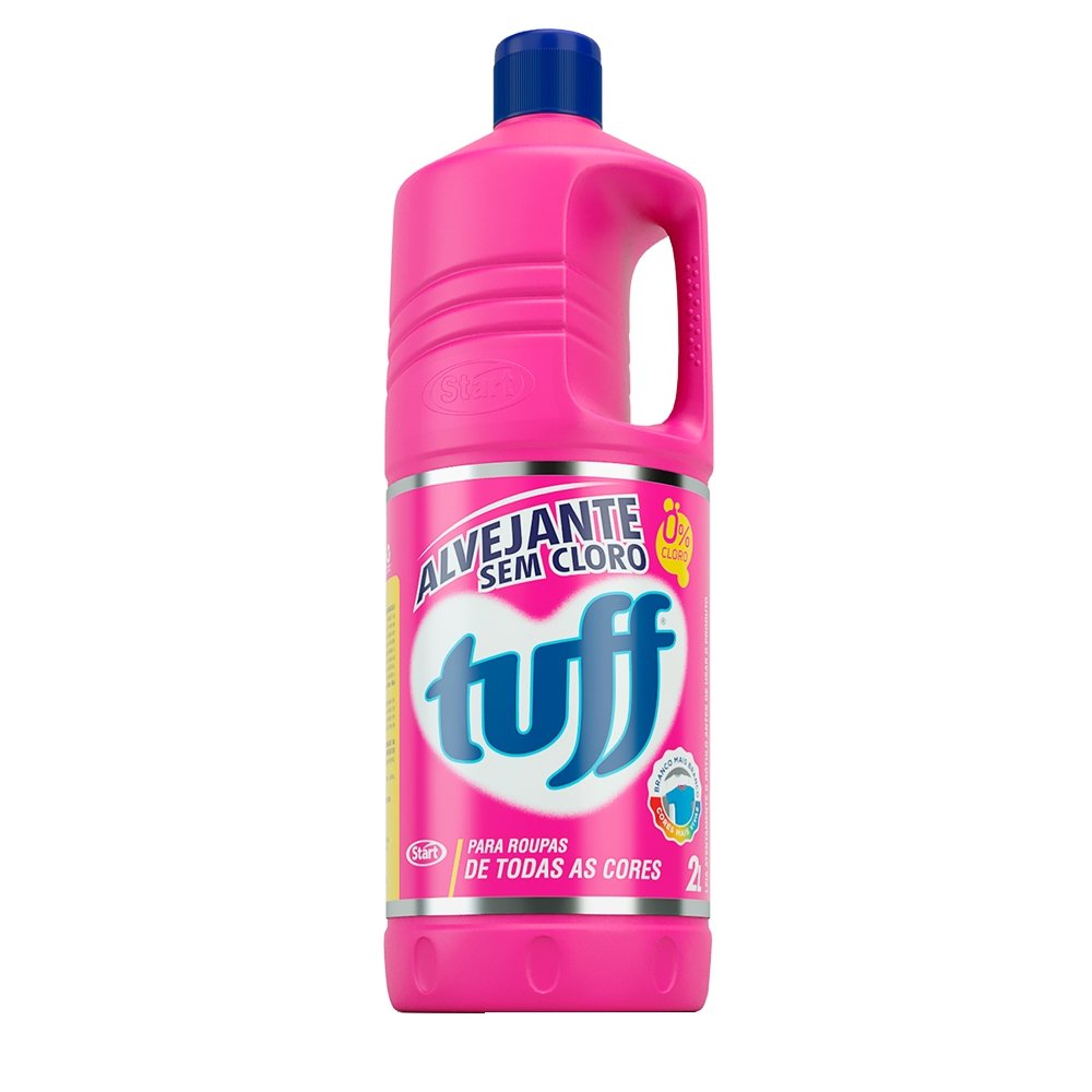 Alvejante sem Cloro Tuff 2 Litros - Embalagem com 6 Unidades