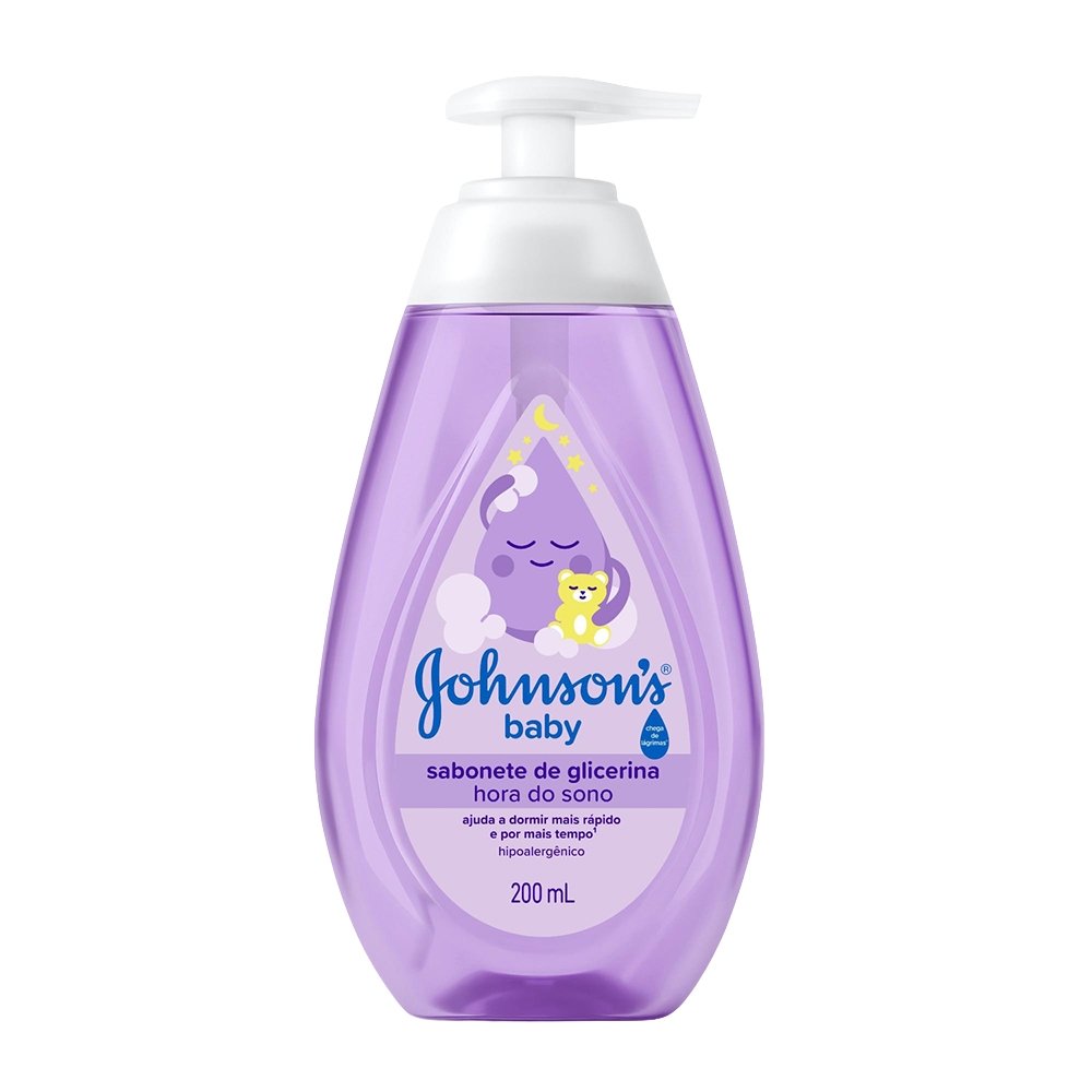 Sabonete Líquido Johnson Baby Hora do Sono Relaxante 200ml