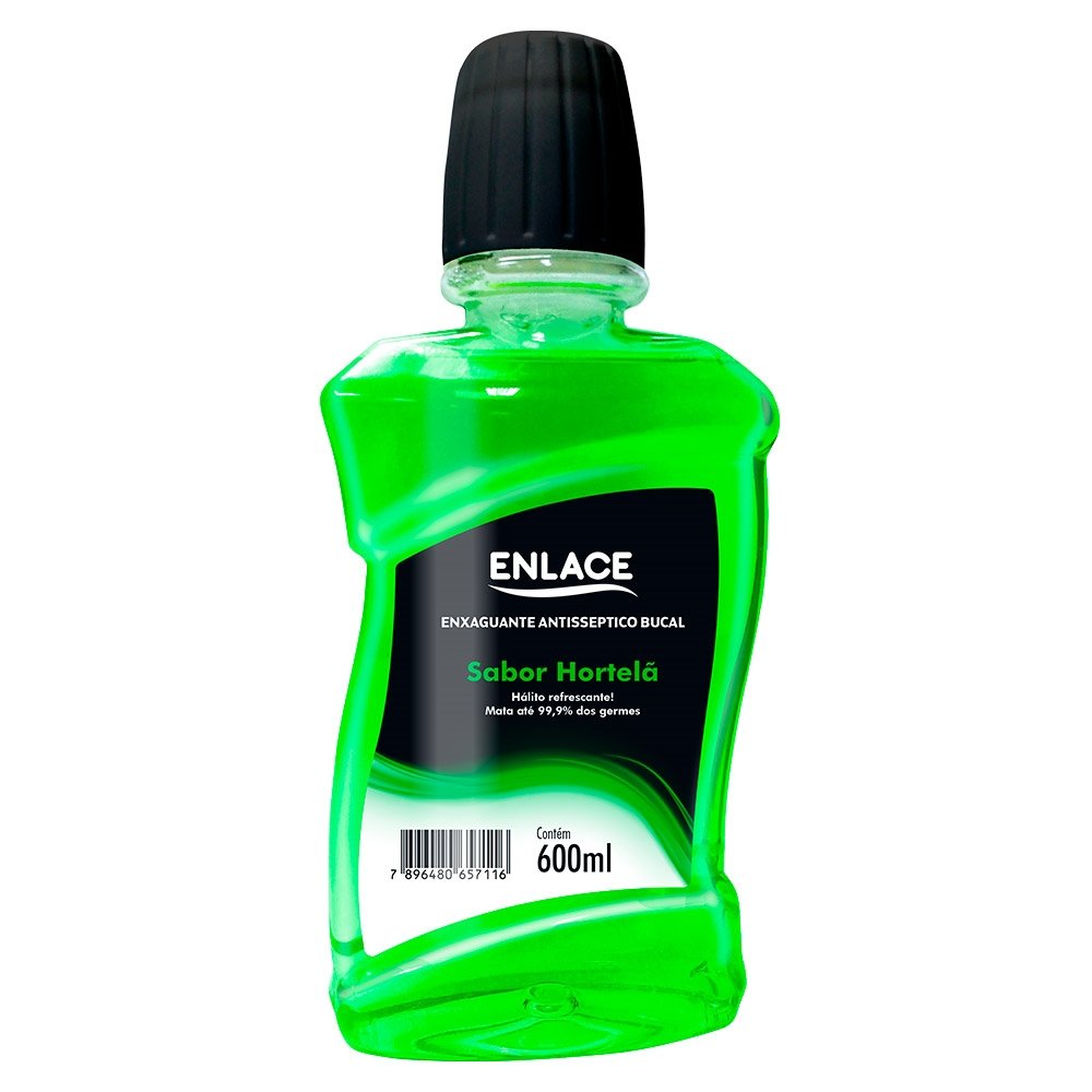 Enxaguante Bucal Enlace Hortelã 600ml