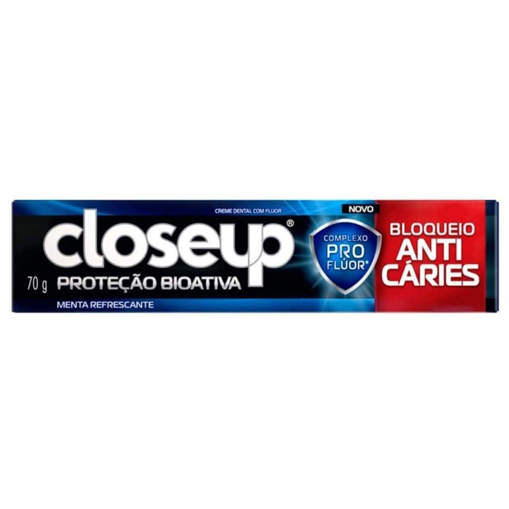 Creme Dental Close-Up Anticáries 70g Embalagem com 12 Unidades
