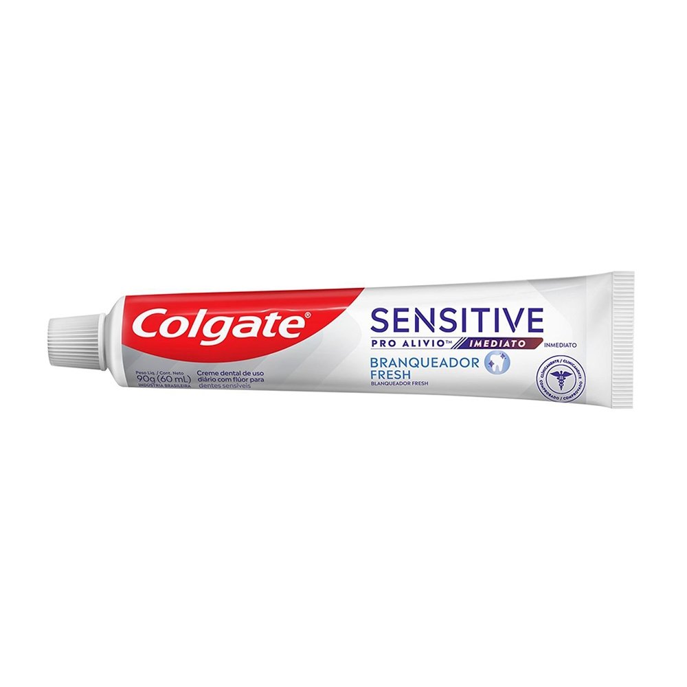 Creme Dental Colgate Sensitive Pro-Alívio Imediato Branqueador 90g | eFácil