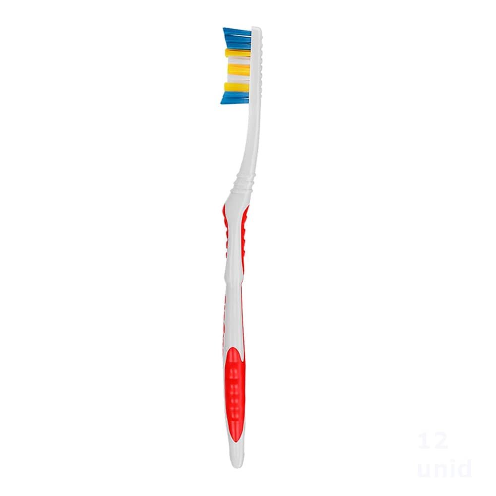 Escova Dental Colgate Classic Clean Macia Embalagem 12 Unidades