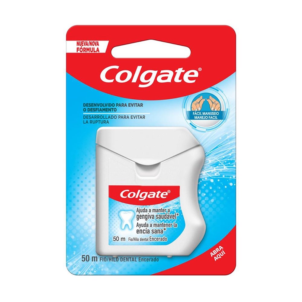 Fio Dental Colgate Total 50m eFácil