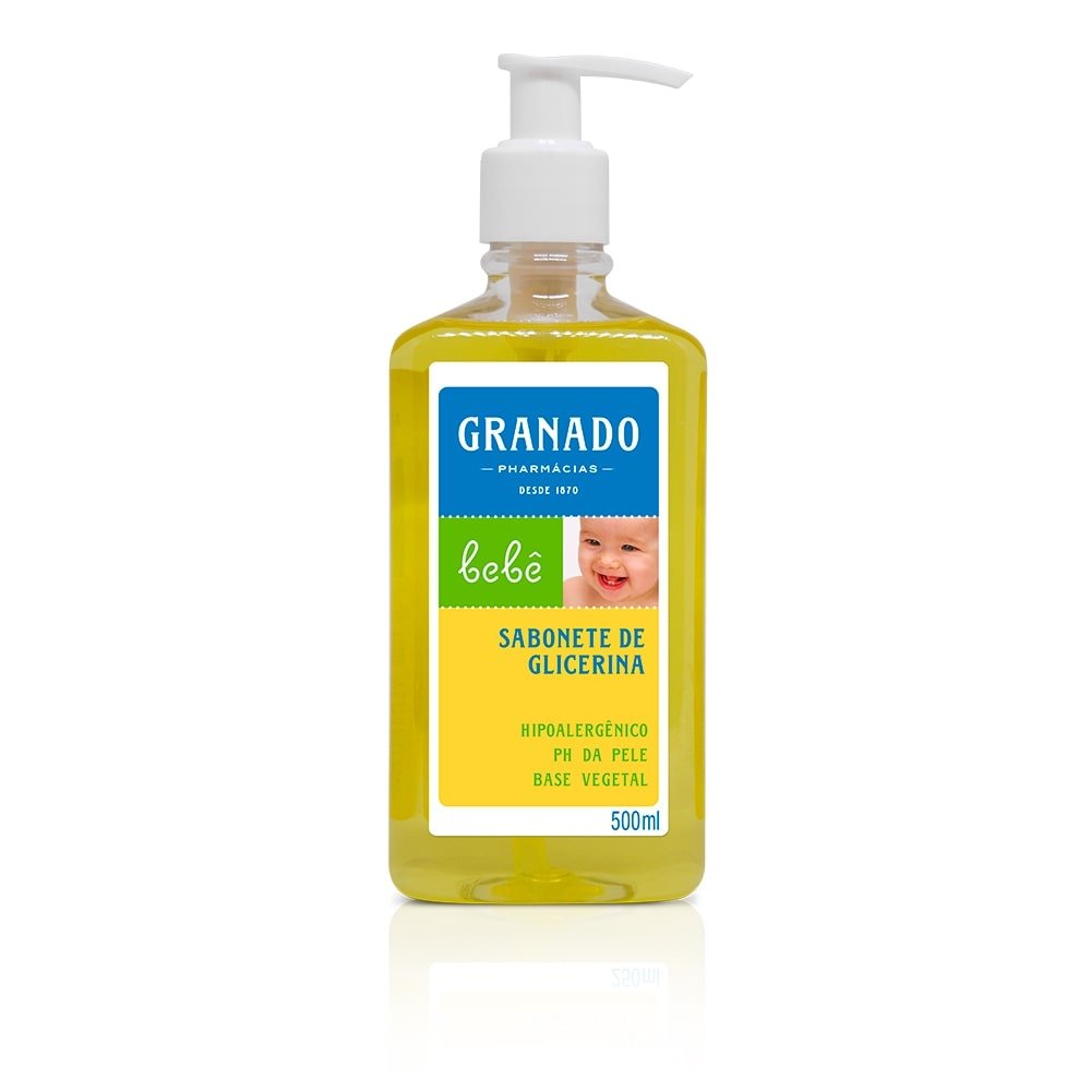 Sabonete Líquido Granado Glicerina Bebê 500ml