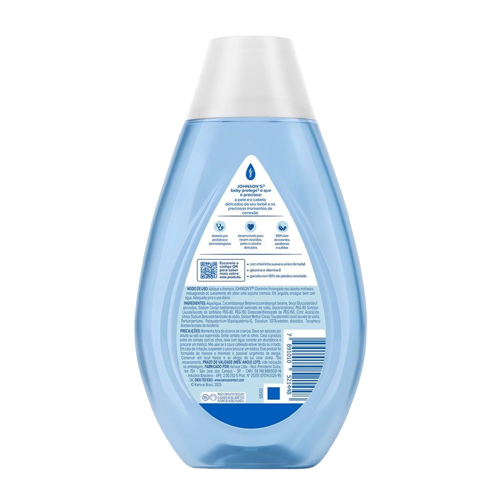 Shampoo Johnson's Baby Cheirinho Prolongado 400ml