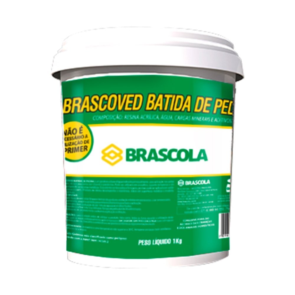 Batida de Pedra Brascola Brascoved Preto 1Kg