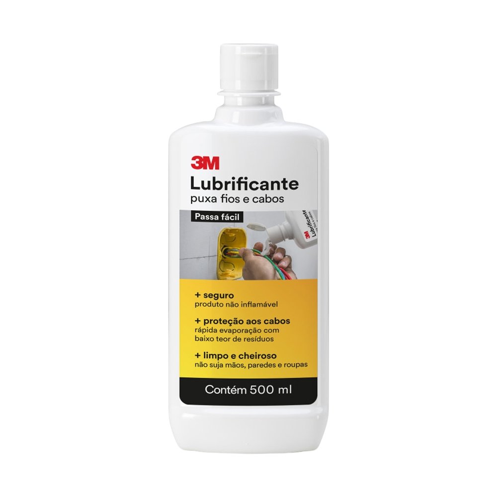 Lubrificante 3m Para Puxamento De Fios E Cabos 500ml