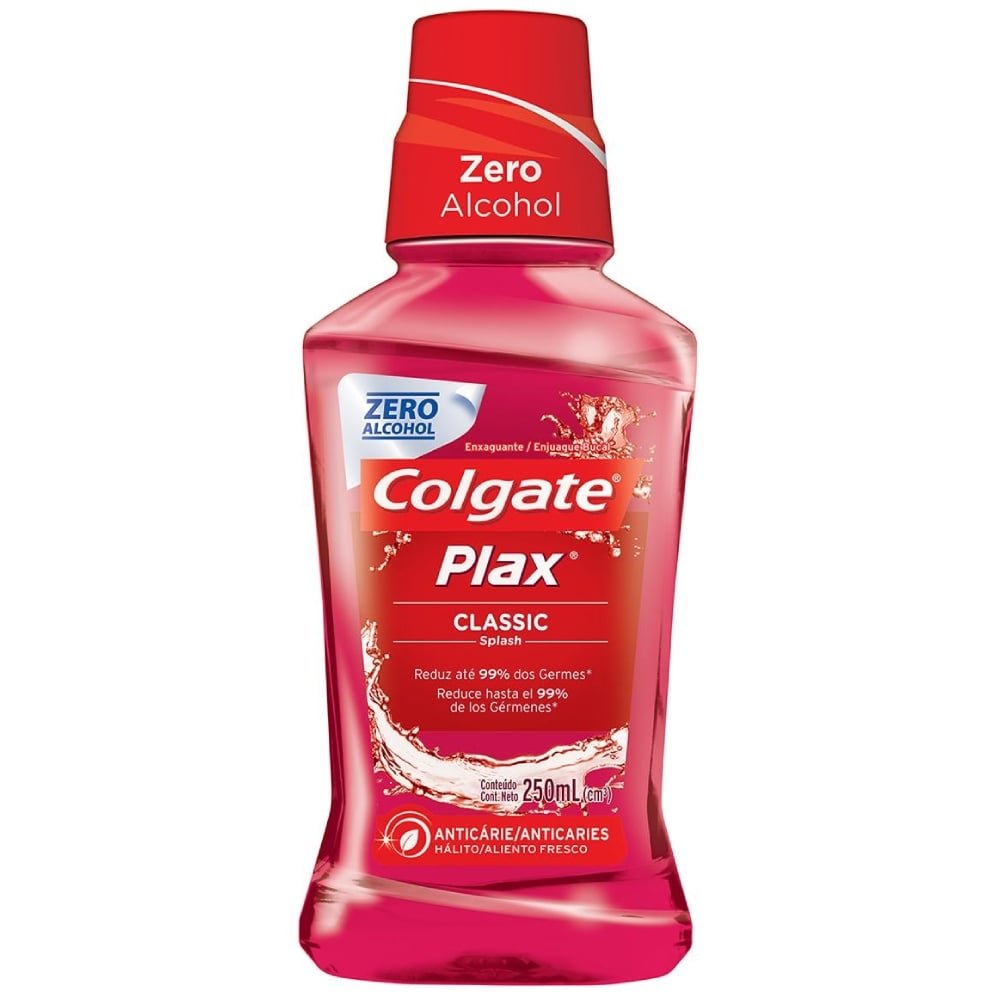 Enxaguante Bucal Colgate Plax Total Classic 250ml