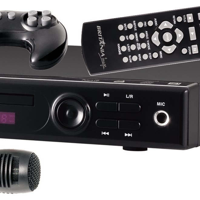 DVD Player Game BRG150 USB , Função Karaokê com Pontuação/Game + 2