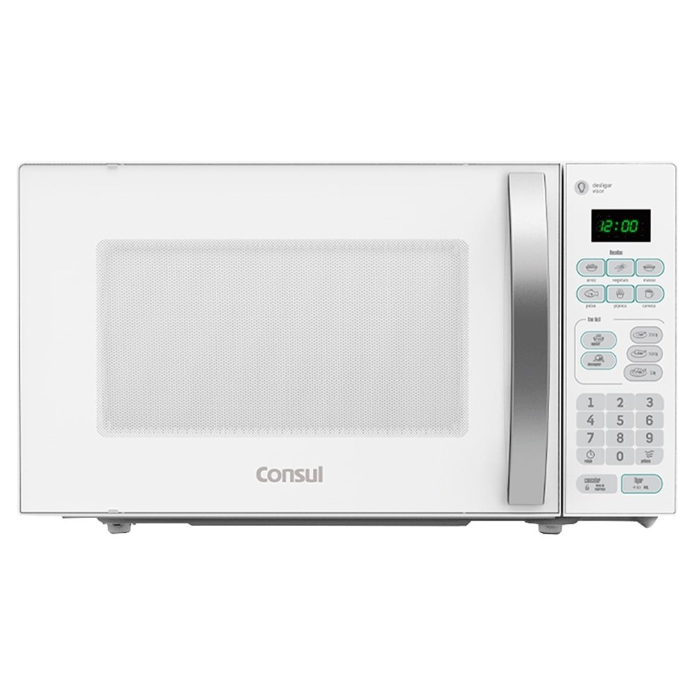 Micro-Ondas Consul 20 Litros CMA20BB - Função Descongelar Prático e Moderno, Branco