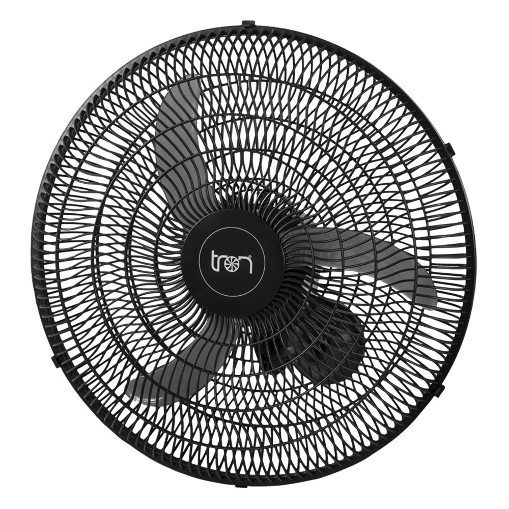 Ventilador de Parede Tron Oscilante AT 3 Pás 60cm Preto Bivolt