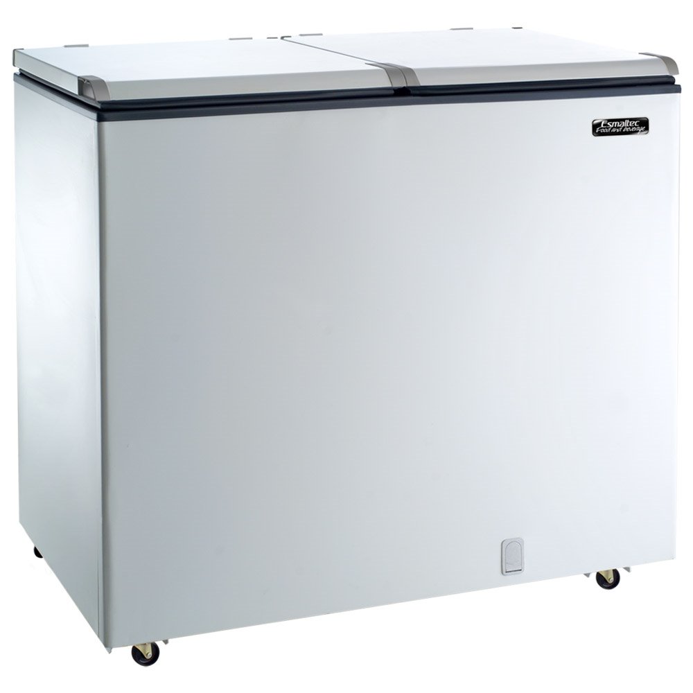 Freezer e Refrigerador Horizontal (Dupla Ação) 2 Tampas 305 Litros