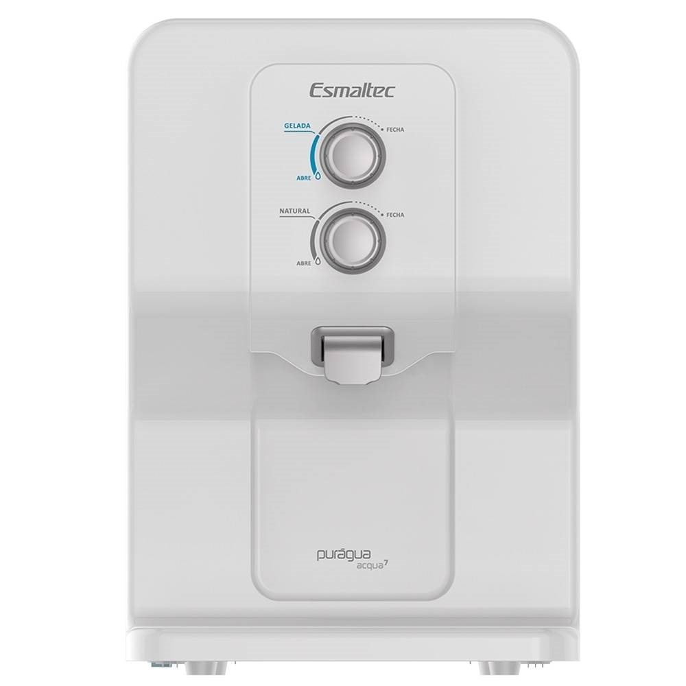 Purificador de Água de Mesa Esmaltec - Acqua7 com Compressor Branco