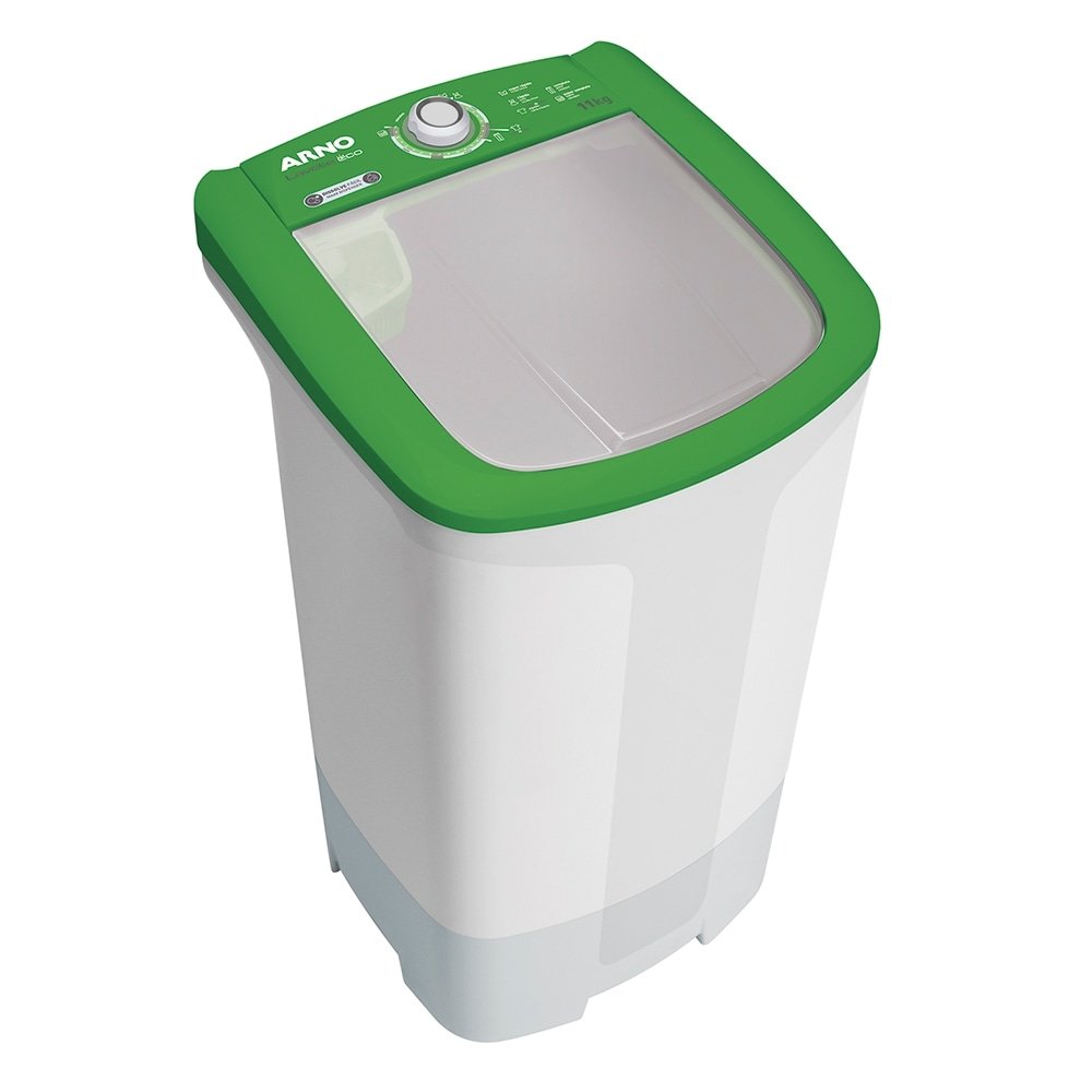 Tanquinho/Máquina de Lavar Roupas SemiAutomática 11Kg Arno ML80 Lavete Eco, Branco eFácil Tanquinho/Máquina de Lavar Roupas SemiAutomática 11Kg Arno ML80 Lavete Eco, Branco eFácil