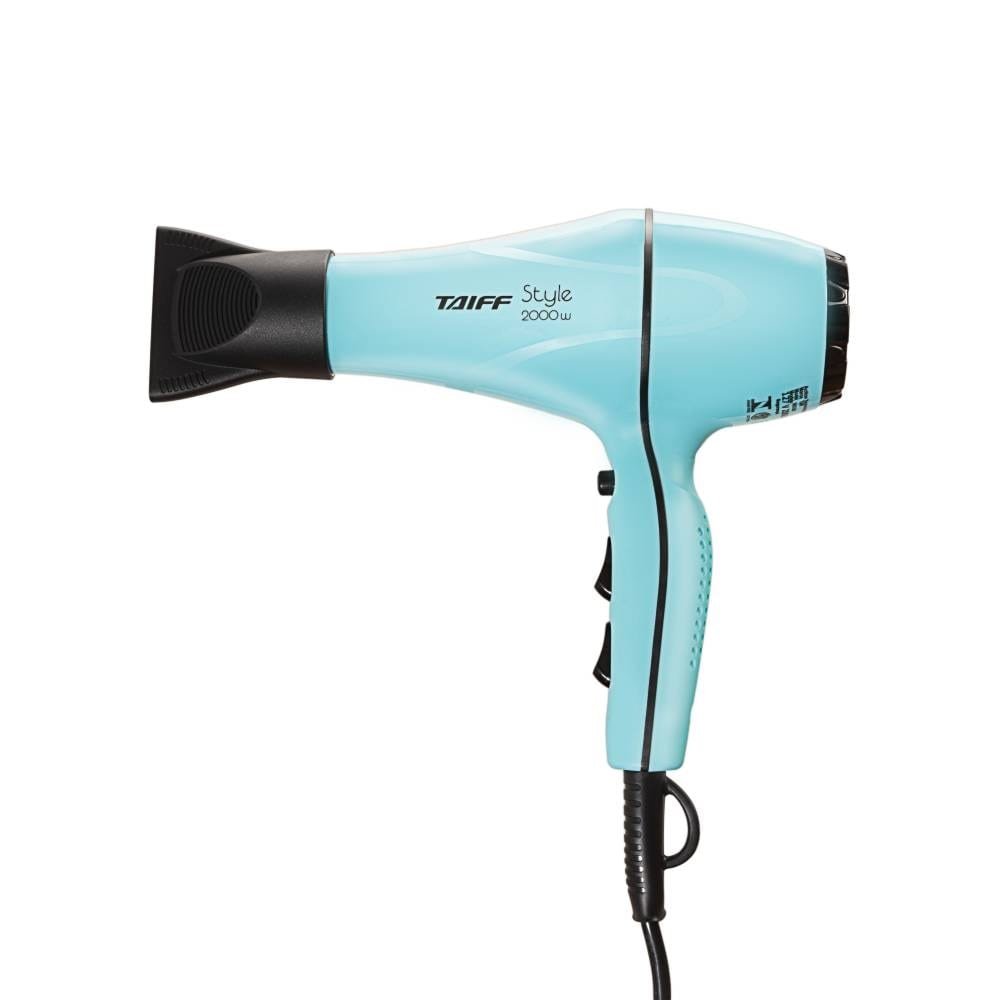 Secador de Cabelo Taiff Style 2 Velocidades - 5 Temperaturas 2000W, Azul