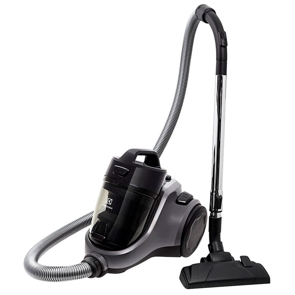 Aspirador de Pó Electrolux EAS30 Easybox - Silencioso, 1600W, Filtro HEPA, Tubo Metálico, com Fio, Cinza