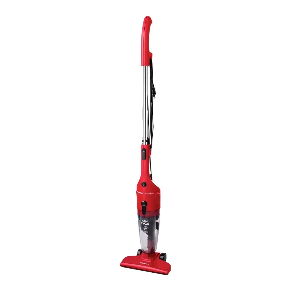 Aspirador de Pó Vertical Mondial AP36 Turbo Ciclone - 1100W, Filtro Lavável, com Fio, Vermelho