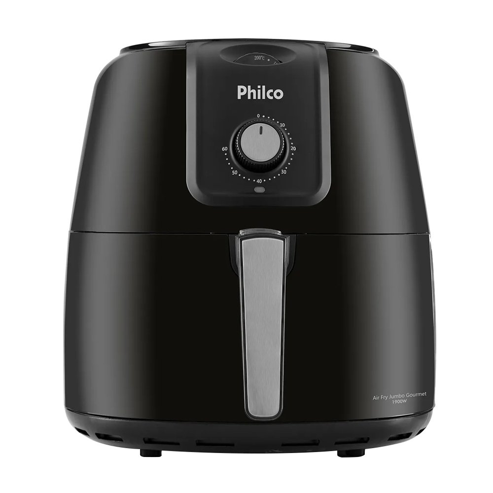 Fritadeira sem Óleo Philco Air Fryer Jumbo PFR13P 8,1 Litros Preto eFácil