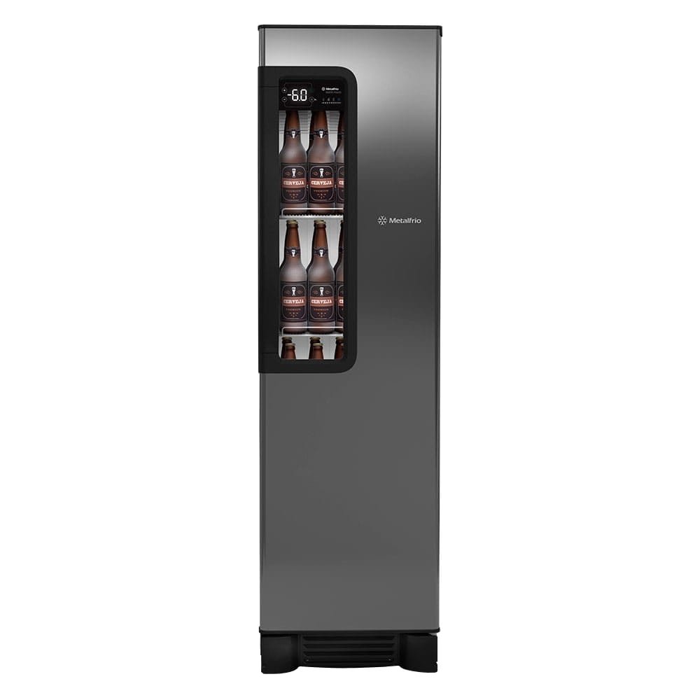 Cervejeira Metalfrio 336 Litros VN28TP, Beer Maxx, Inox