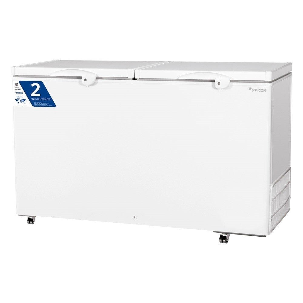 Freezer Horizontal Fricon 503 Litros HCED503, Dupla Ação, Branco eFácil