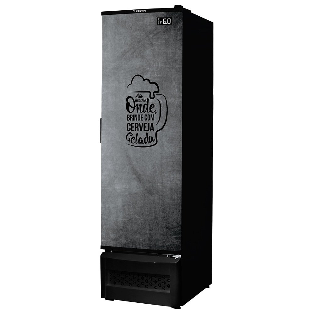 Cervejeira Conservador Fricon 284 Litros, VCFC284C, Porta de Chapa,