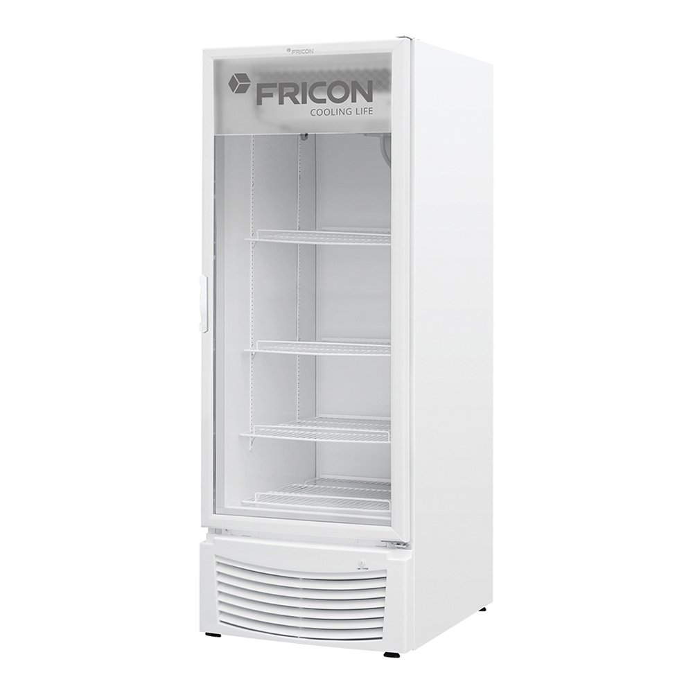 Freezer Vertical Fricon 402 Litros VCFM402V, Porta de Vidro, Branco