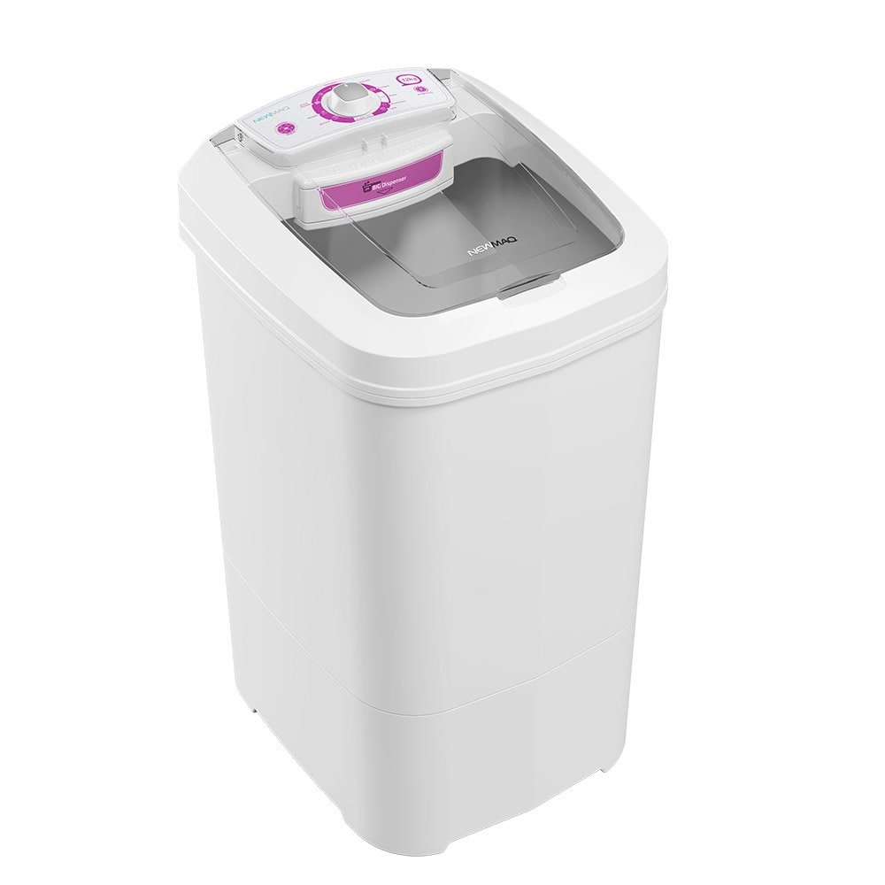 Tanquinho/Máquina de Lavar Roupas Semiautomática 12kg Newmaq, Branca eFácil Tanquinho/Máquina de Lavar Roupas Semiautomática 12kg Newmaq, Branca eFácil