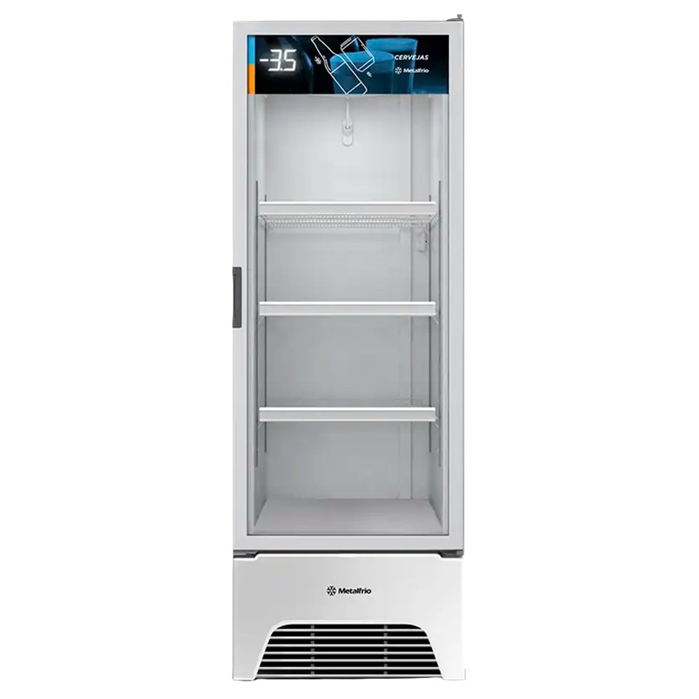 Cervejeira Vitrine Metalfrio 572 Litros VN50AH Optima - Frost Free, Branco