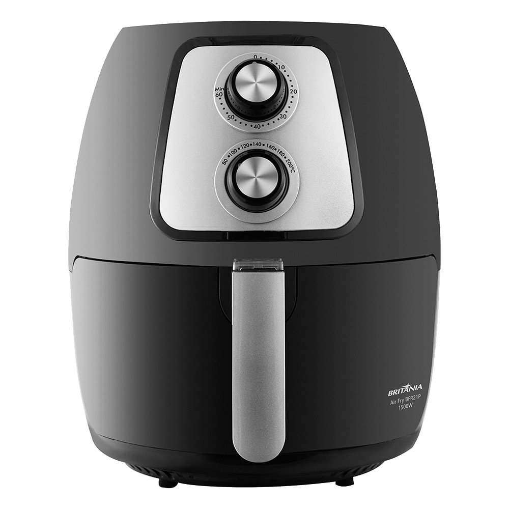 Fritadeira sem Óleo Britânia Air Fryer BFR21P, 4 Litros, 1500W, Preto