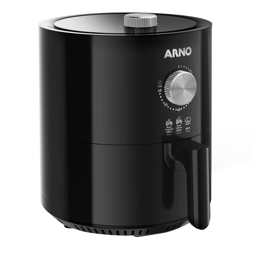 Fritadeira Air Fryer Arno Ultra UFRP, 4,2 Litros, 1620W, Preto eFácil