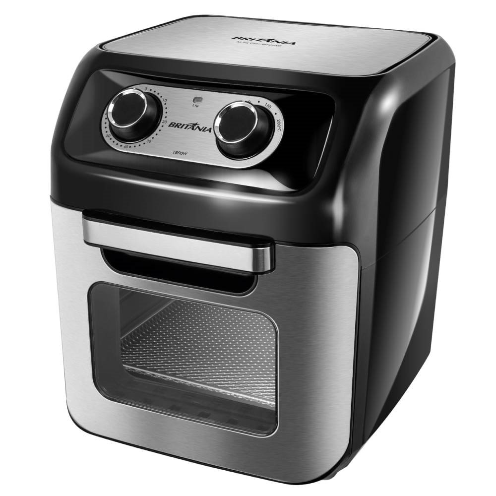 Fritadeira sem Óleo Air Fryer Britânia Oven BFR2300P, 12 Litros, 1800W