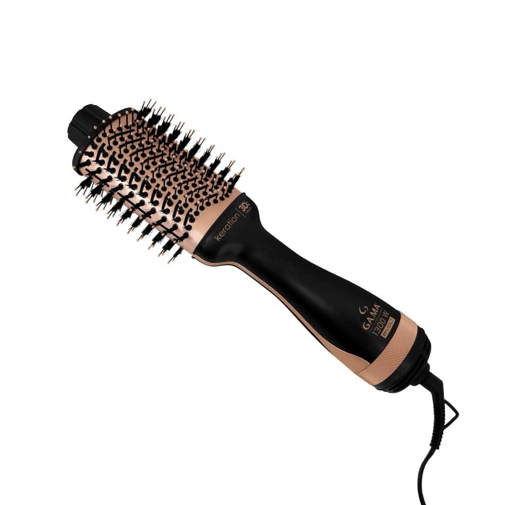 Escova Secadora Gama Stylish Keration Brush 3D, 1300W, Bivolt