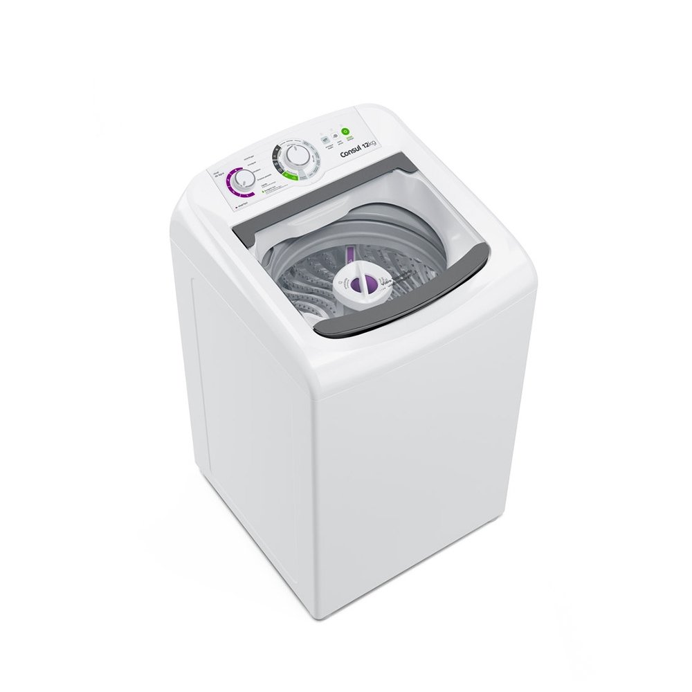 Máquina de Lavar Roupas 12Kg Consul CWH12BB, Branca