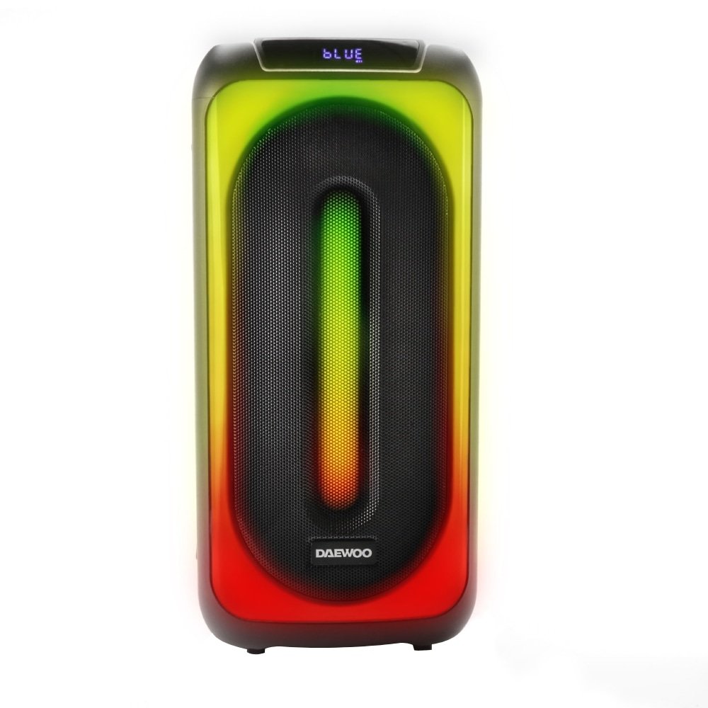 Caixa de Som Daewoo Partybox DW815 Bluetooth 5.0, 600W, Preto