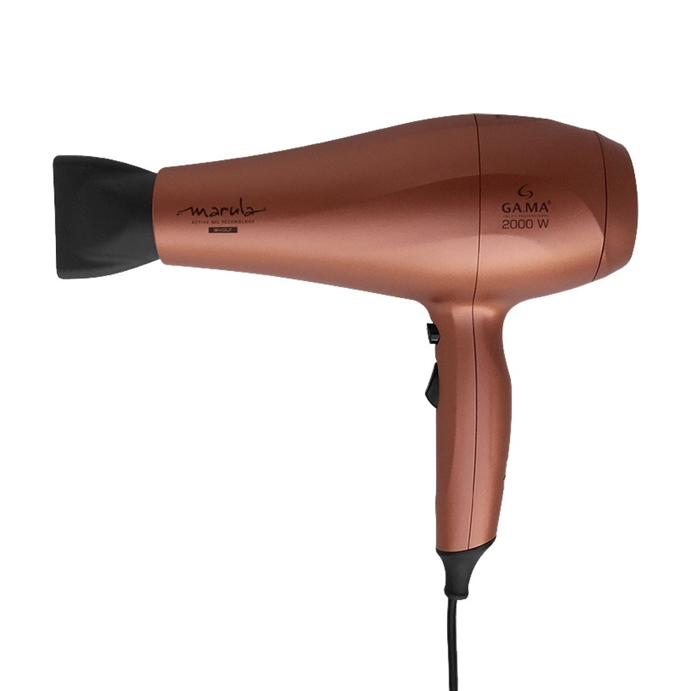 Secador de Cabelo Gama Marula Ceramic Ion - com 2 Velocidades 3 Temperaturas 2000W, Cobre, Bivolt