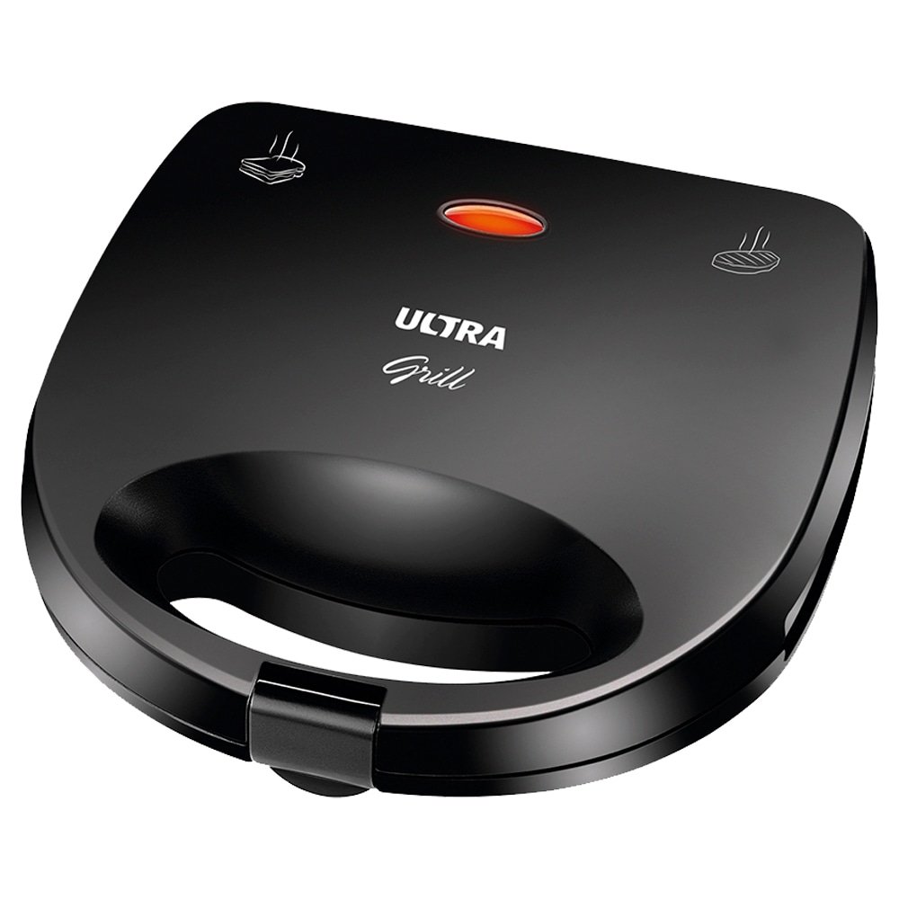 Sanduicheira Grill Mondial S-13 Ultra - Antiaderente, 750W, Preto