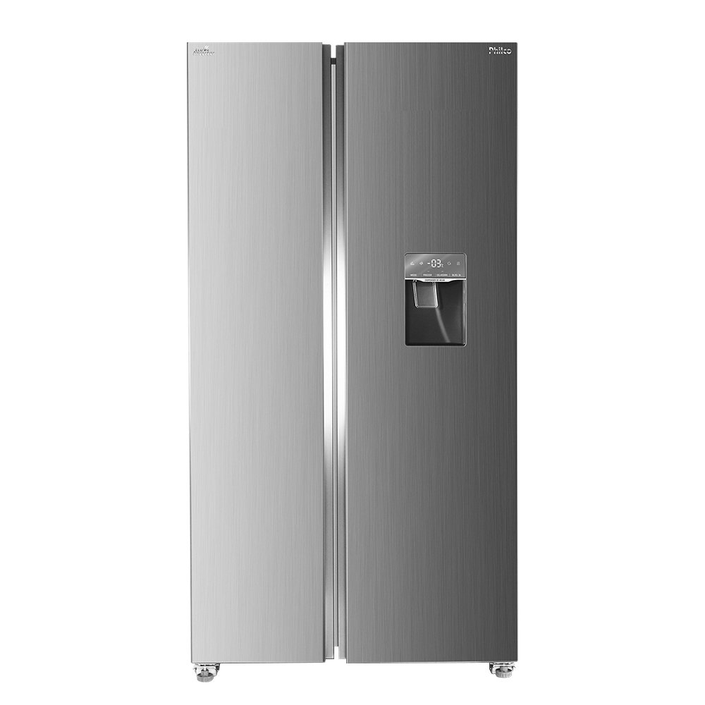 Refrigerador Philco 434 Litros PRF535ID Side by Side - Frost Free, 2 Portas, Inox
