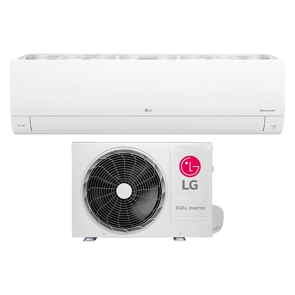 Ar Condicionado Split 18.000 BTUs LG Compact S3-Q18KLQAL - Ciclo Frio, Dual Inverter, Branco