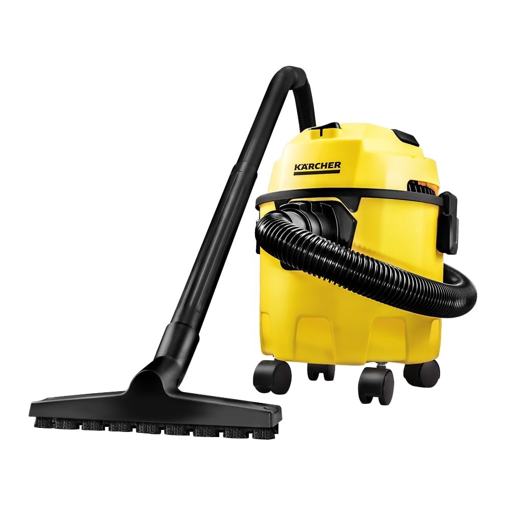 Aspirador de Pó e Água Karcher WDL1 - 10 Litros, 1500W, Amarelo