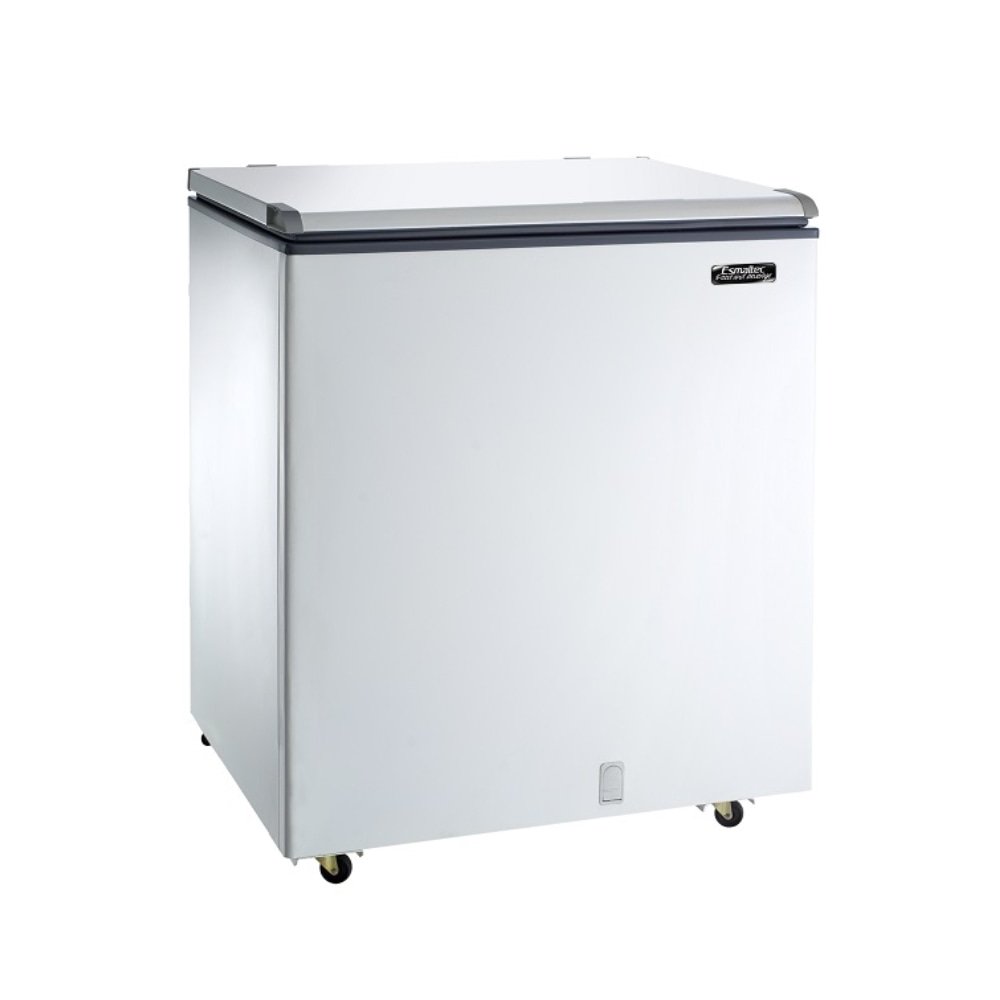 Freezer Horizontal Esmaltec 230 Litros ECH250 - Porta Cega, Dupla Ação, Branco