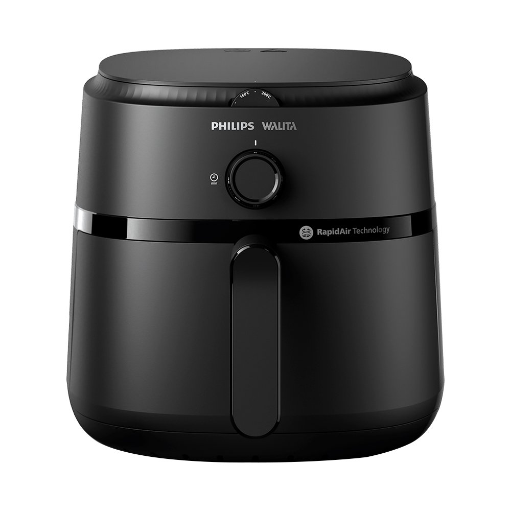 Fritadeira Air Fryer Philips Walita Série 1000XL NA130/09 - 1700W, Preto