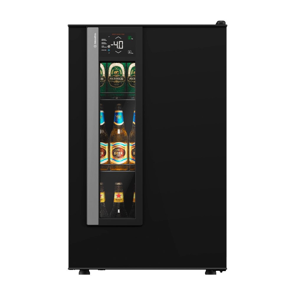 Cervejeira Metalfrio 114 Litros VN12TP Beer Maxx One - Frost Free, Inverter, Preto