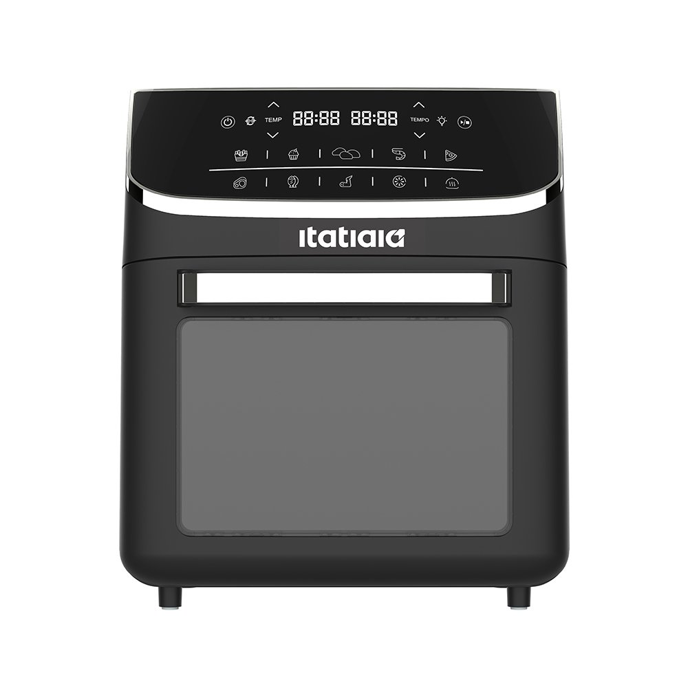 Fritadeira Air Fryer Forno Itatiaia AFITA - Antiaderente, 12 Litros, Preto