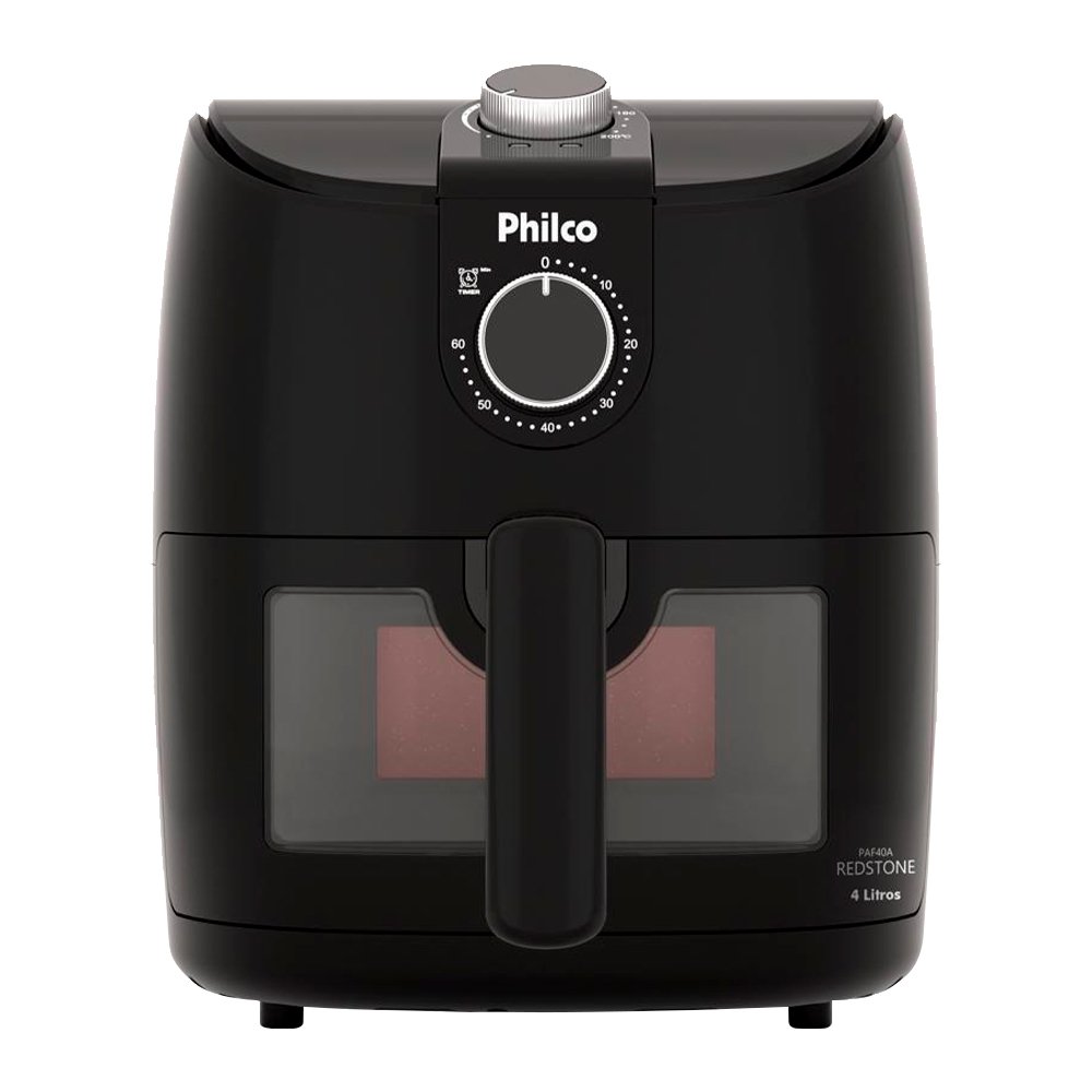 Fritadeira Air Fryer Philco PAF40A - 1500W Redstone 4 Litros, Preto